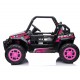 COCHE ELECTRICO NIÑO - JEEP L-9952 ROSA