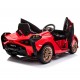 Coche eléctrico infantil Lamborghini Sian Rojo