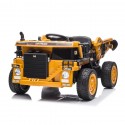 CAMION DE CARGA ELECTRICO INFANTIL - GODZILLA AMARILLO