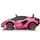 Coche eléctrico infantil Lamborghini Sian Rosa