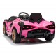 Coche eléctrico infantil Lamborghini Sian Rosa