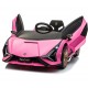 Coche eléctrico infantil Lamborghini Sian Rosa